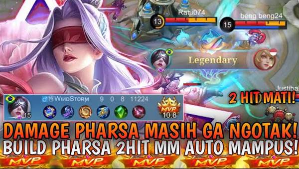 Mengenal Pharsa Hero Mage Mobile Legends