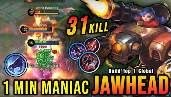 Mengulas Hero Fighter Jawhead di Mobile Legends